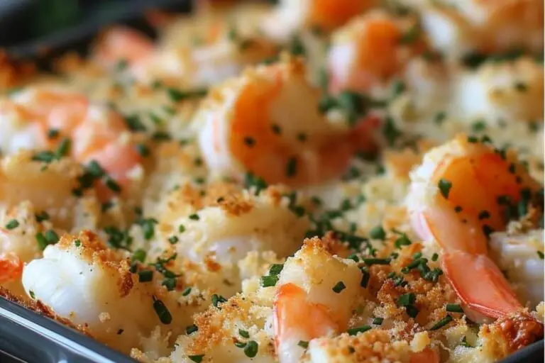 Crab and Shrimp Casserole - recipestasteful