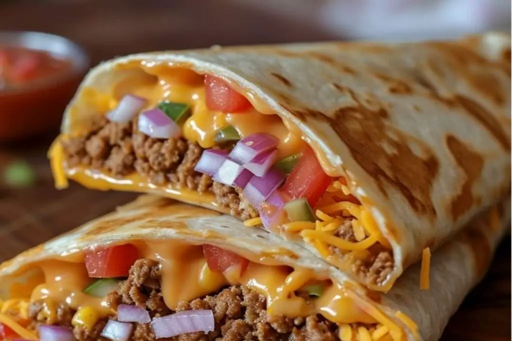 Taco Bell Meximelts - recipestasteful