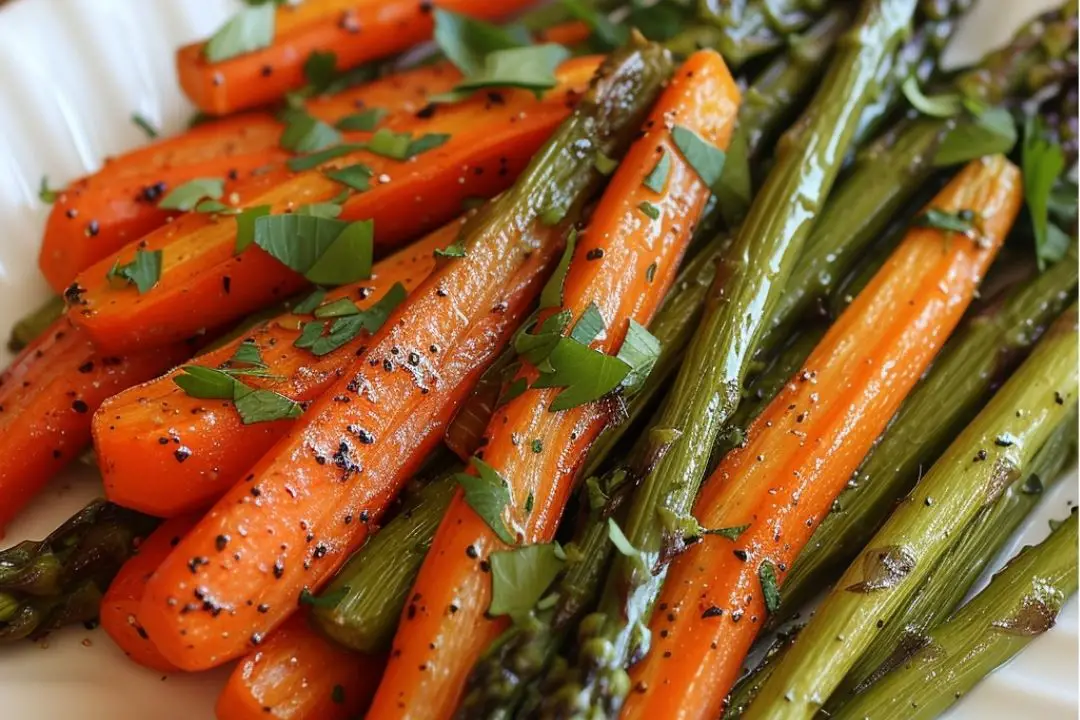 Roasted Asparagus & Carrots