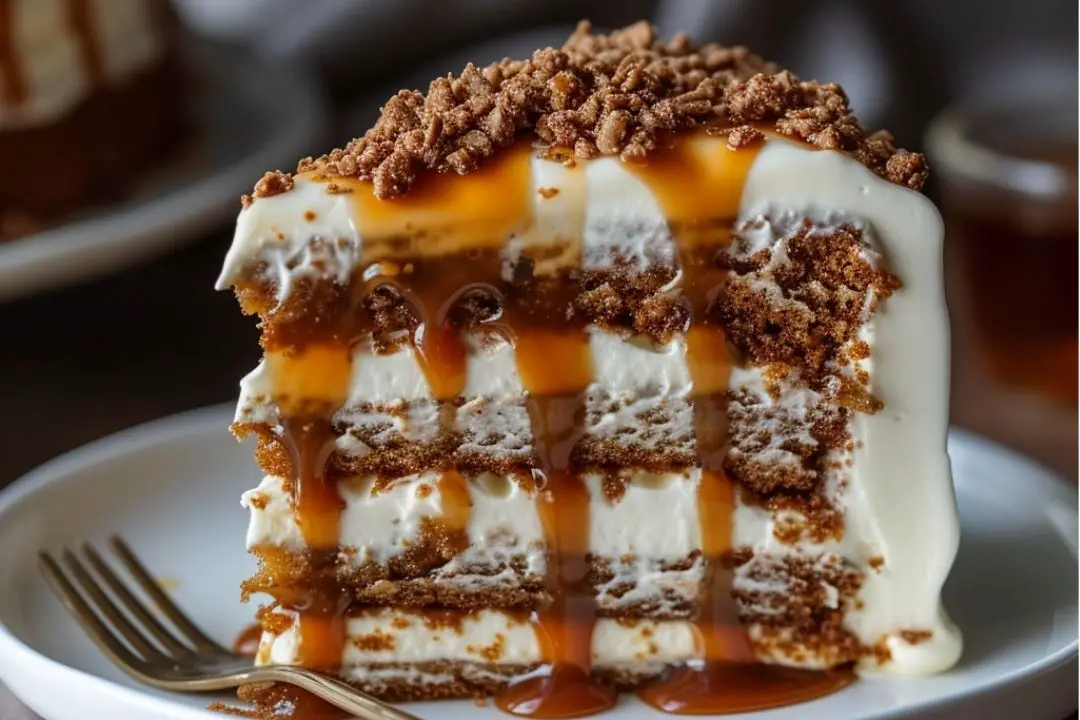 Caramel Crunch Cake