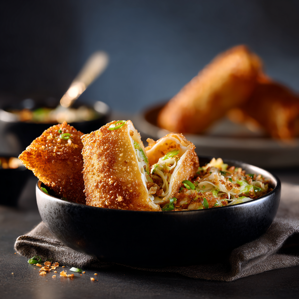 serving ideas for egg roll in a bowl variations