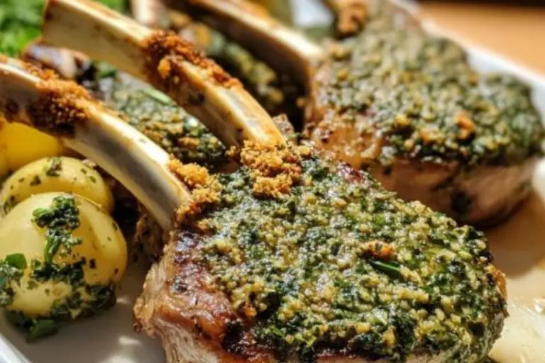 Herb-Crusted Lamb Chops Recipe – recipestasteful
