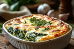 Baked Spinach Casserole - recipestasteful