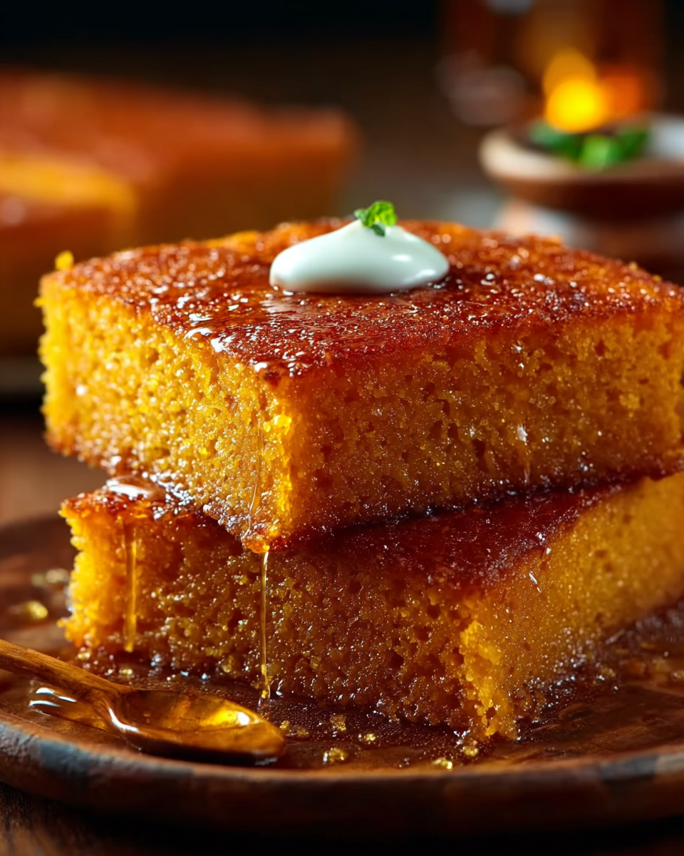 “Cornbread batter in pan”