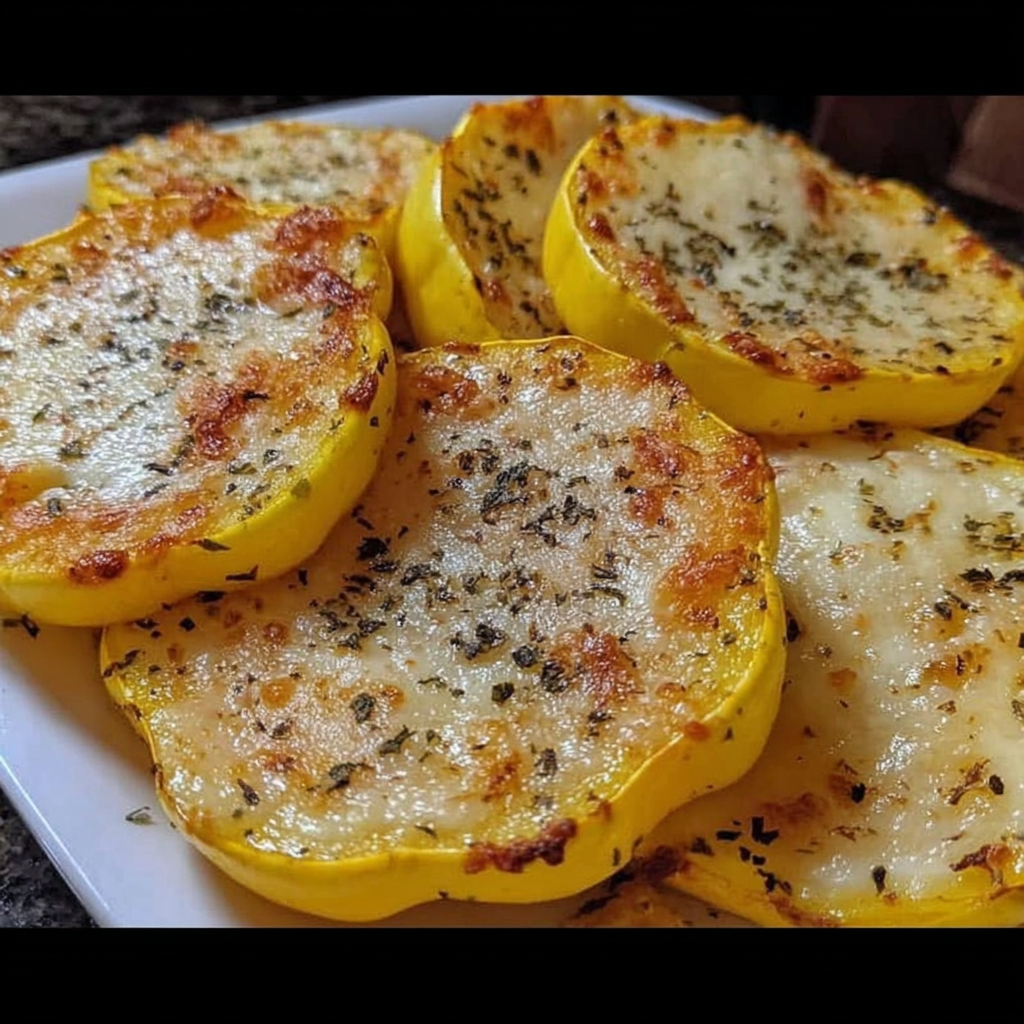 Parmesan Baked Yellow Squash
