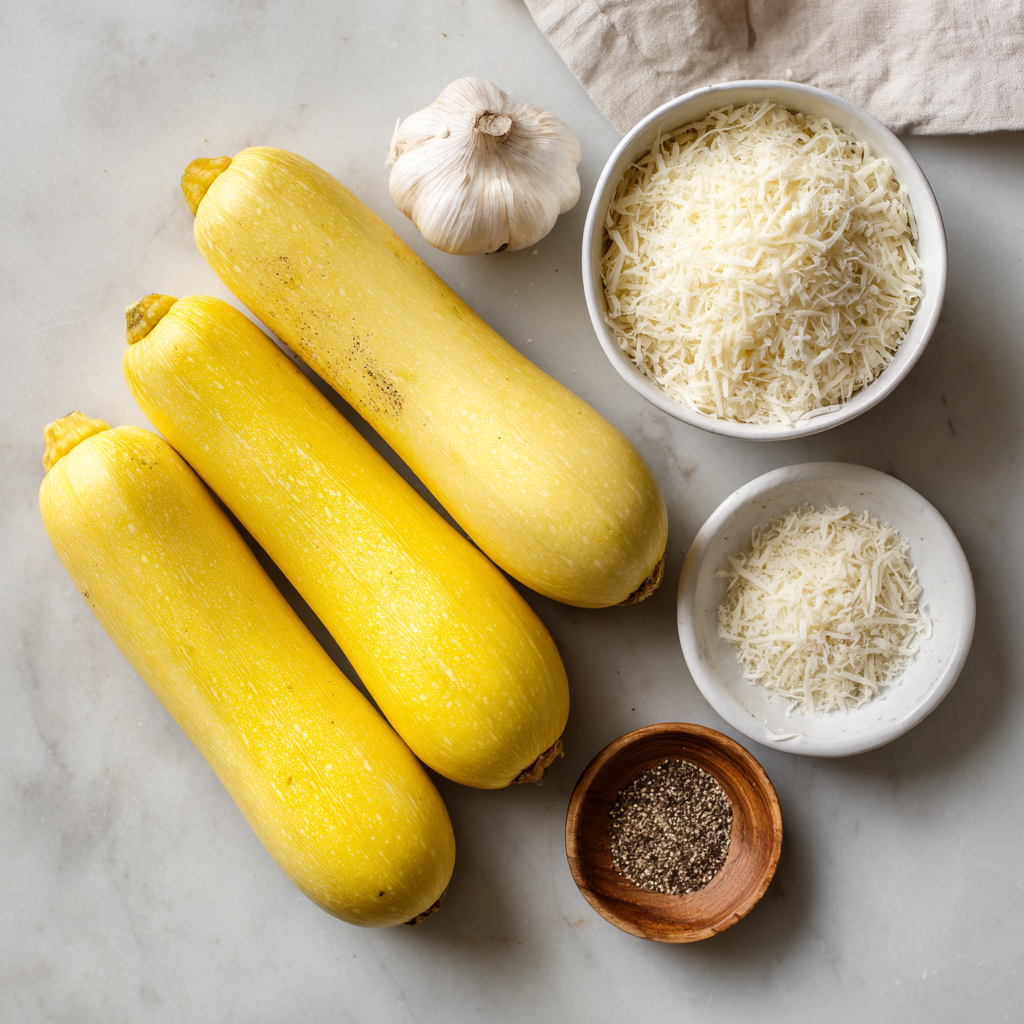 Parmesan Baked Yellow Squash