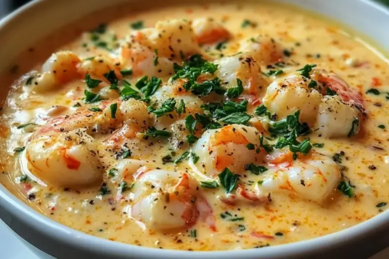 Creamy Crab and Shrimp Seafood Bisque – recipestasteful