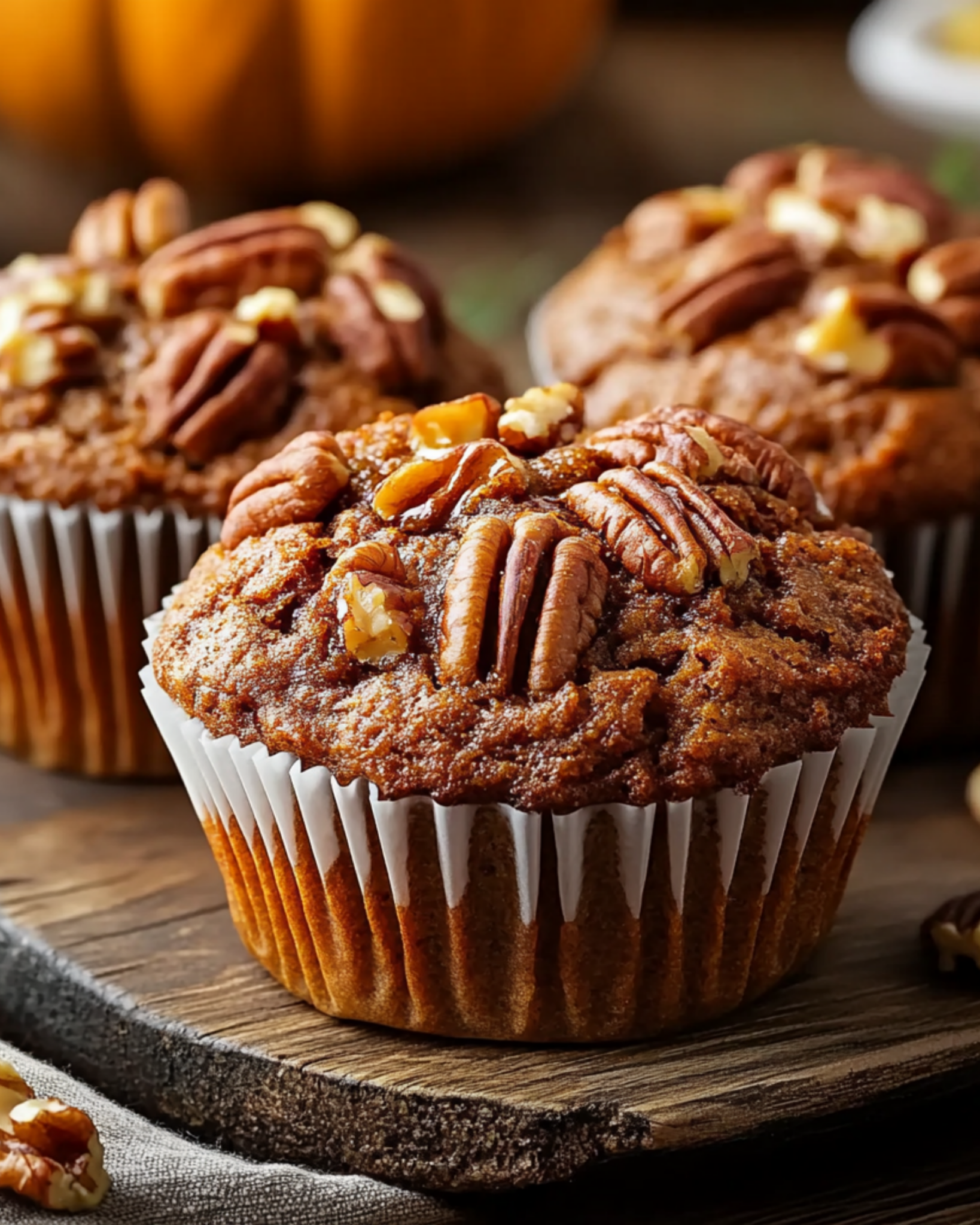 Pumpkin Pecan Muffins – recipestasteful