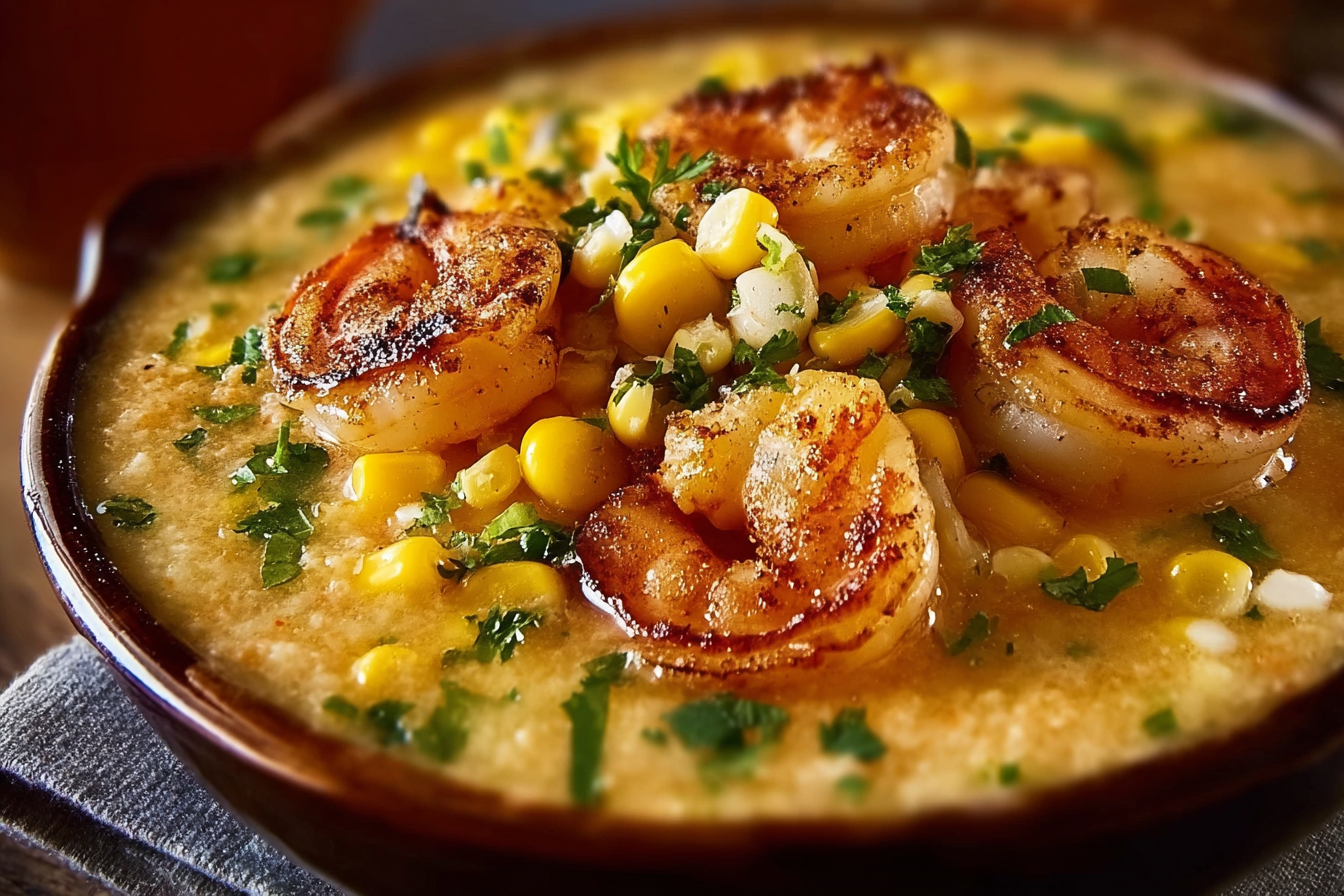 New Orleans Shrimp and Corn Bisque