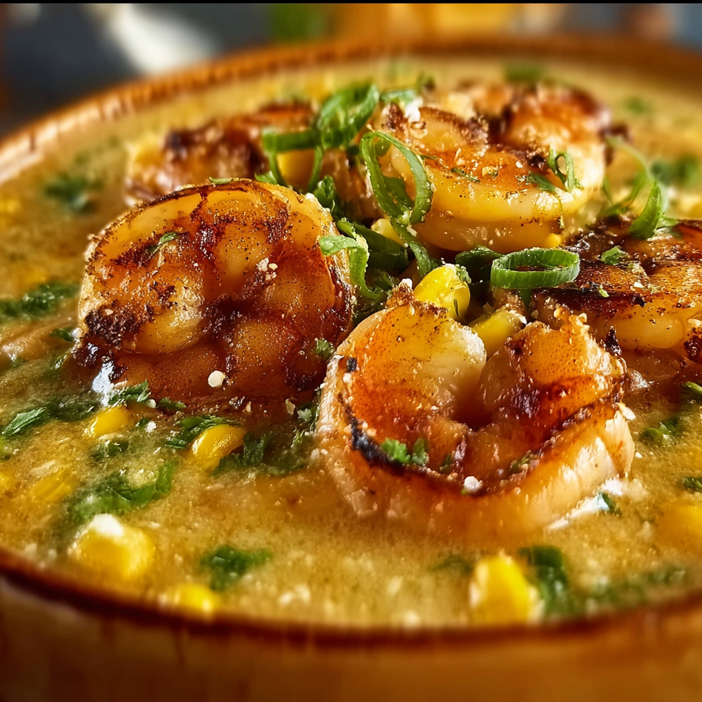 Bisque with bread