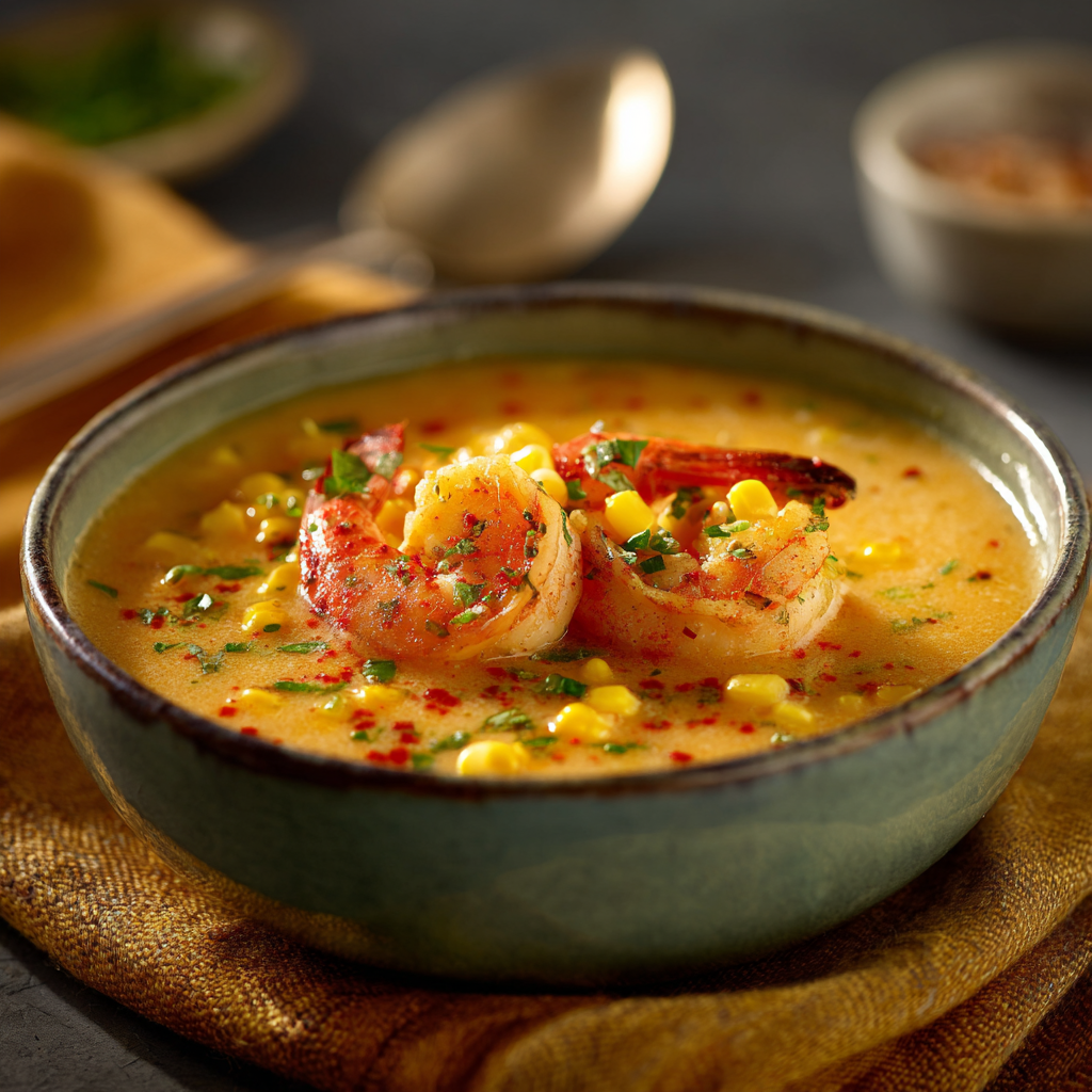 Dairy-free corn bisque