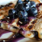 Blueberry Breakfast Quesadilla
