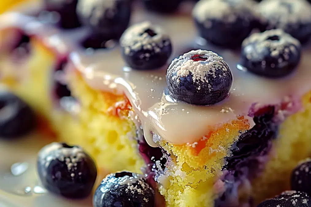 Blueberry Lemonade Buttermilk Cake