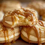 Caramel Cheesecake Cookies