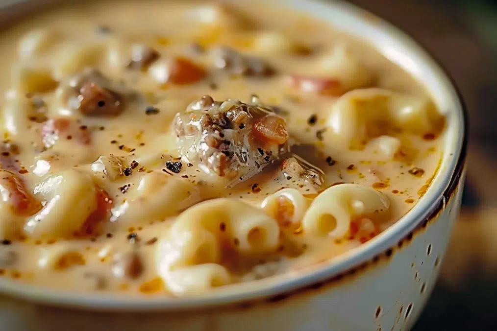Cheeseburger Soup