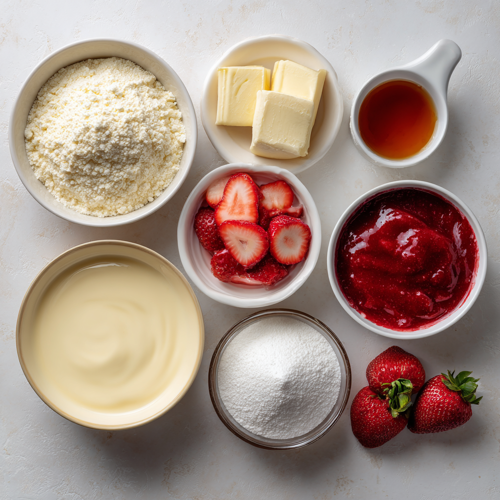 Mixing the crust for strawberry shortcake cheesecake cups