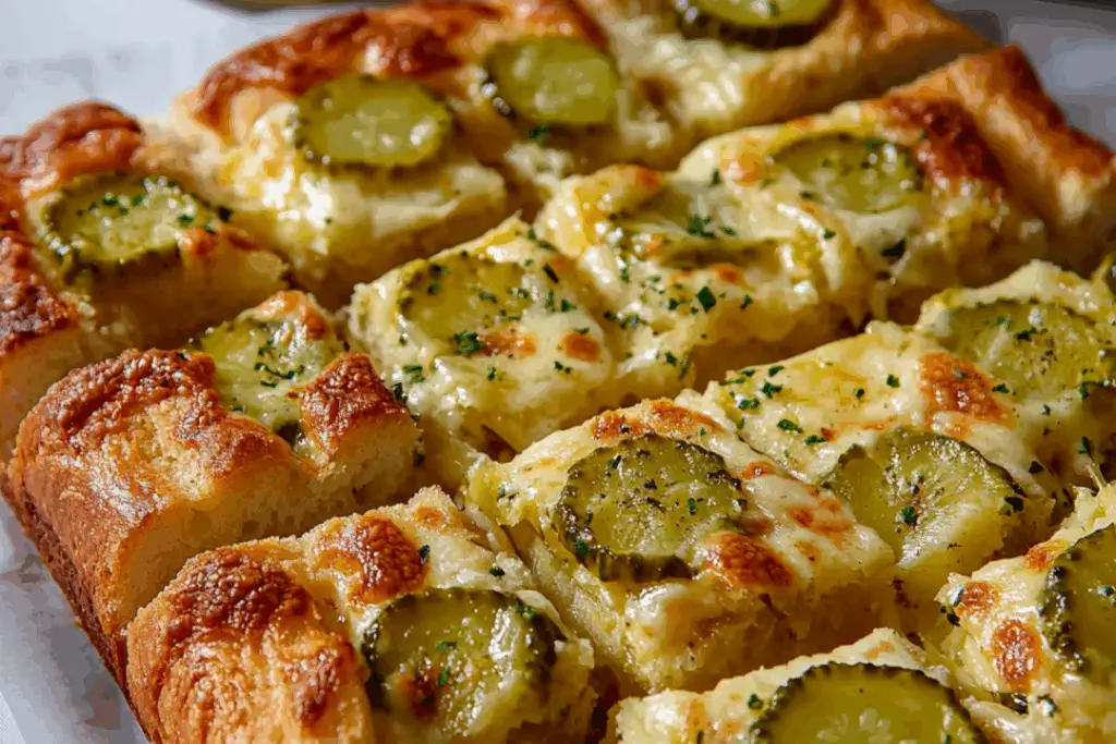 Cheesy Pickle Bread