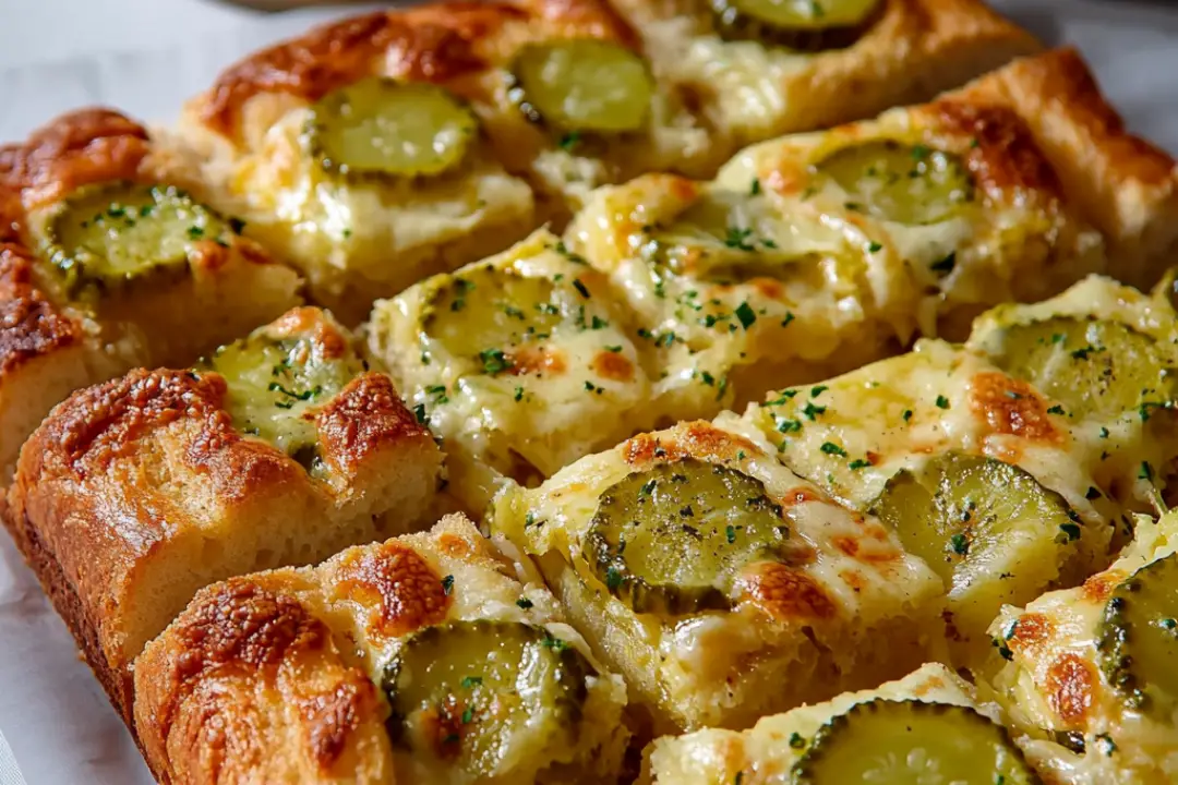 Cheesy Pickle Bread