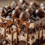 COOKIE DOUGH BROWNIE CAKE