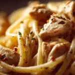 creamy italian chicken pasta ingredients raw