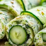 Cucumber Cottage Cheese Wraps