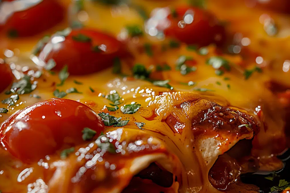 Deliciously Cheesy Enchiladas Bake