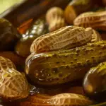 Dill Pickle Boiled Peanuts