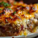 Hamburger Hash Brown Casserole Supreme
