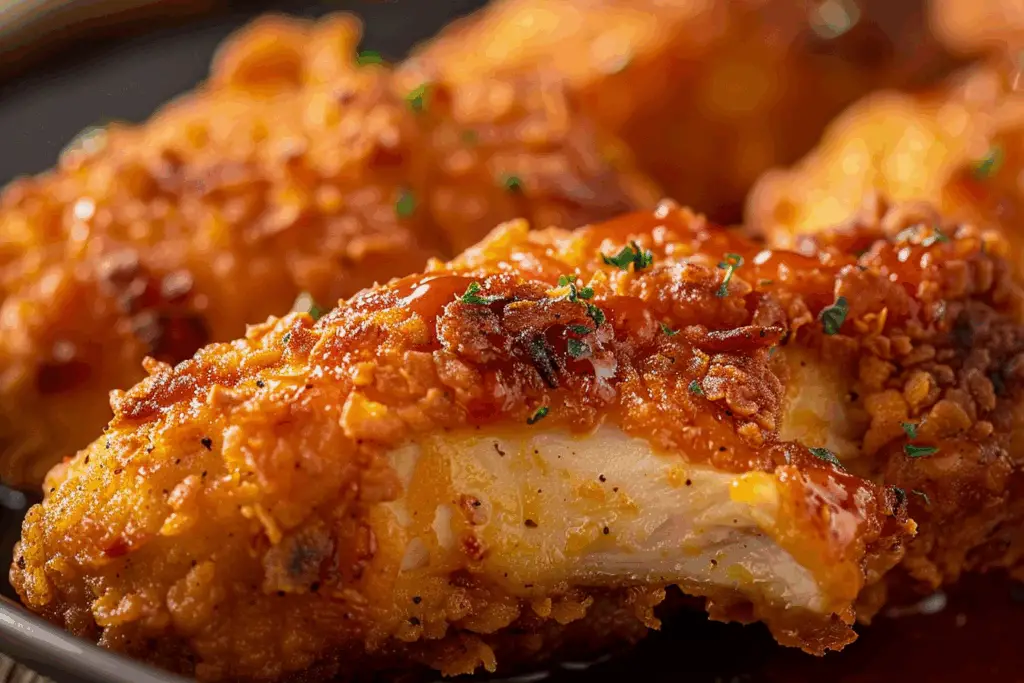 Homemade KFC Chicken in the Oven