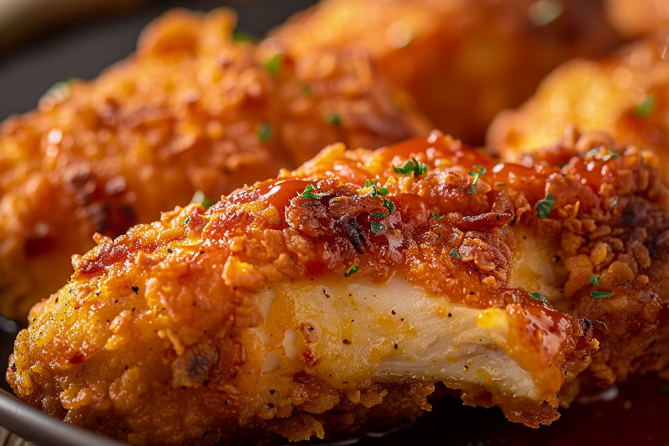 Homemade KFC Chicken in the Oven