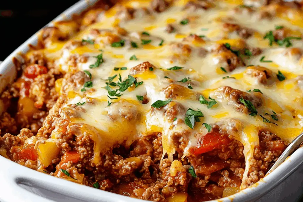 Homestyle Ground Beef Casserole
