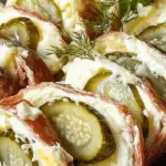 Lazy Cream Cheese Pickle Rolls