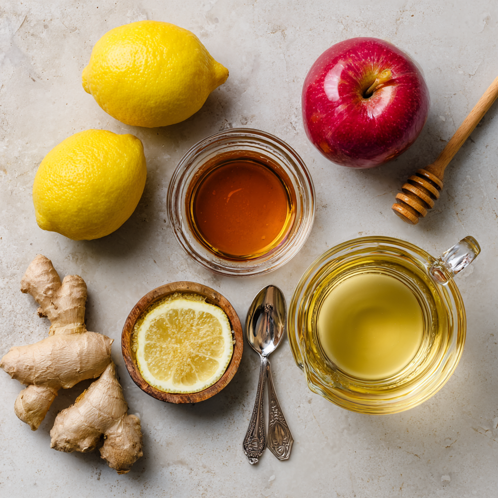fresh ginger and lemon for natural mounjaro easy recette