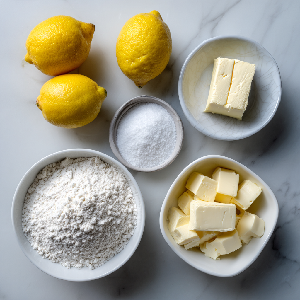 Lemon pie filling in a baking dish for 4-Ingredient Lemon Cream Cheese Dump Cake