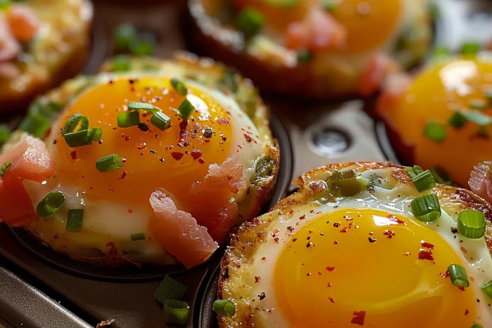 Muffin Tin Breakfast Eggs