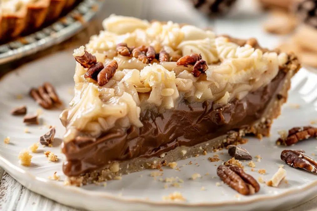 No-Bake German Chocolate Pie