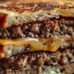 Patty Melt Burger with Secret Sauce