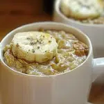 Simple Banana Oatmeal Mug Dessert