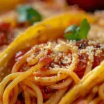 Spaghetti Tacos