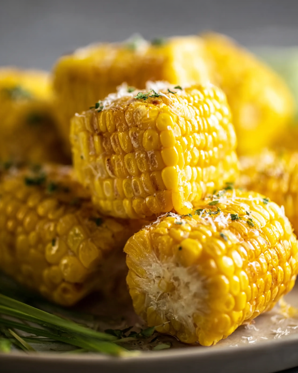 Healthy meal with microwave corn on the cob and grilled chicken