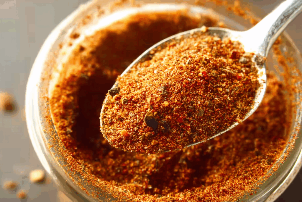 Bowl of homemade Cajun seasoning blend