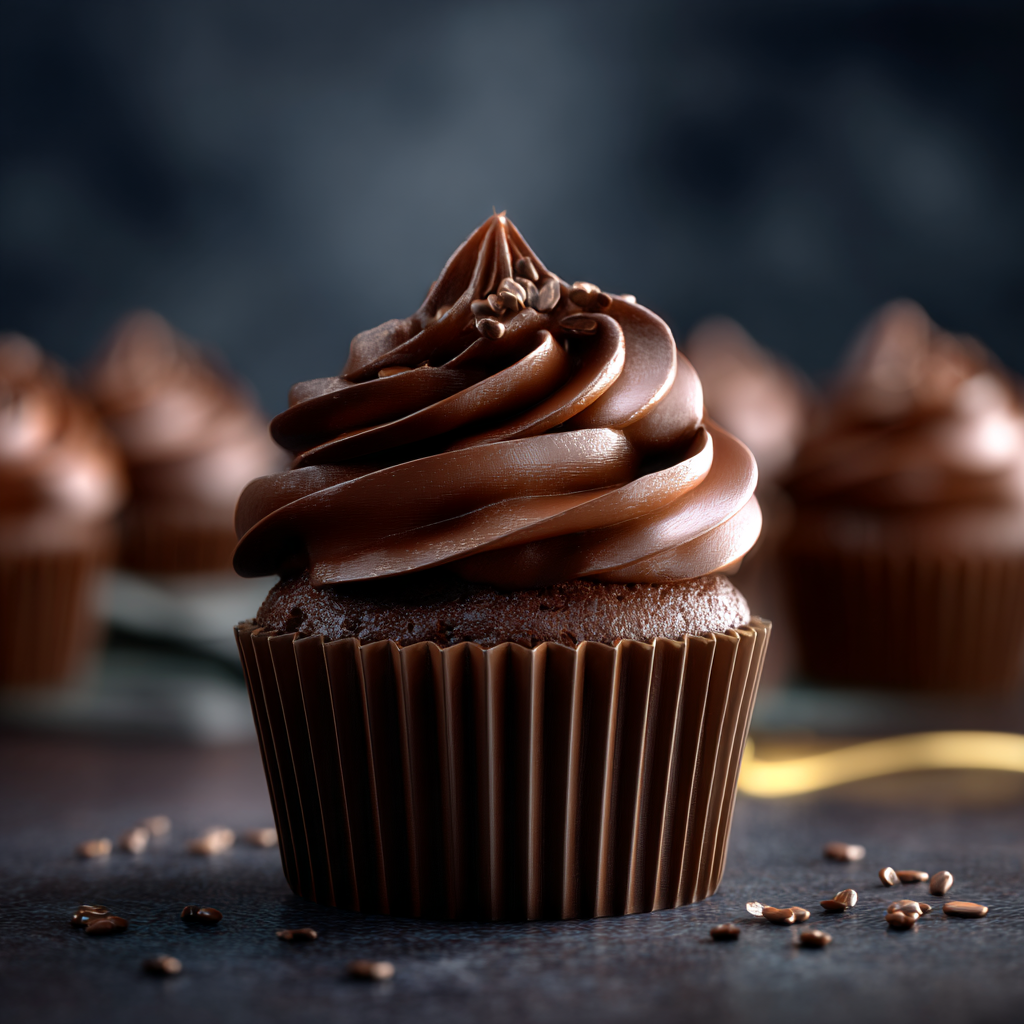 Best chocolate cupcake recipe with ganache frosting