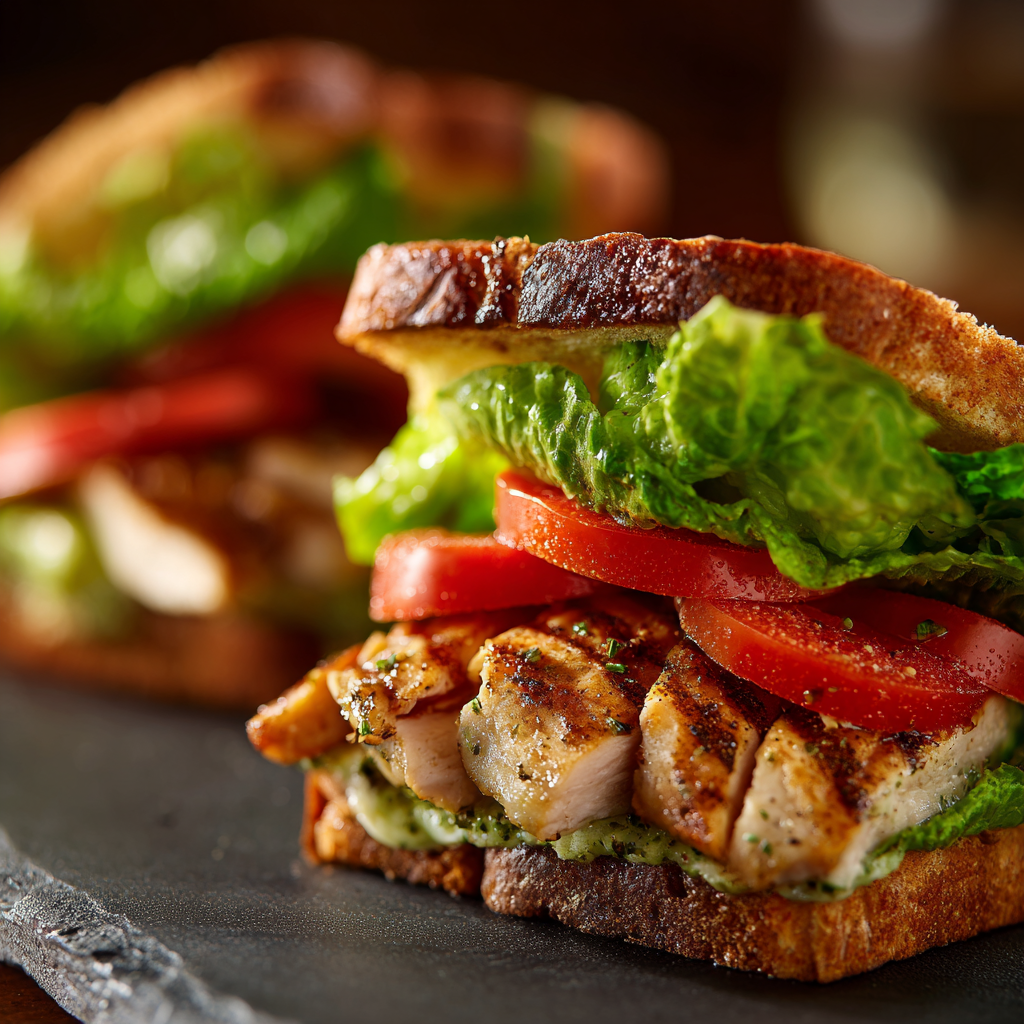 garlic butter grilled chicken sandwich variations