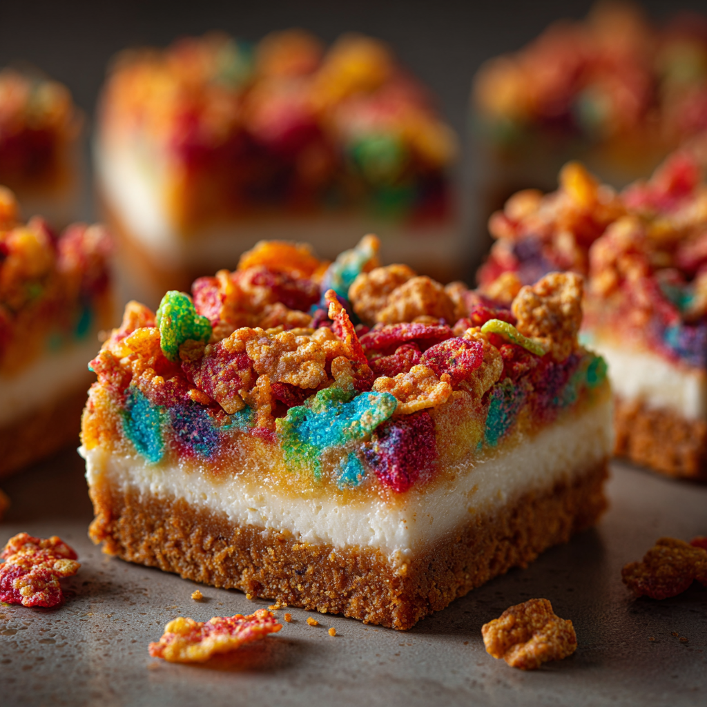 Mixing cheesecake filling for cookie bars
