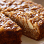 Swedish apple cake recipe fresh from the oven