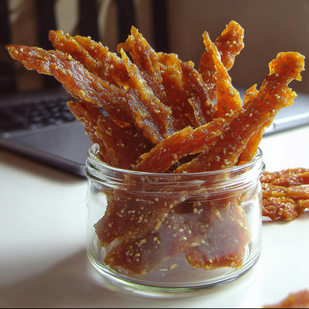 honey garlic chicken jerky